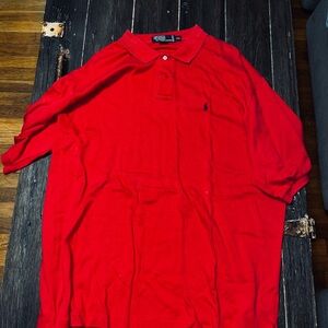 Ralph Lauren Classic Red Polo Shirt